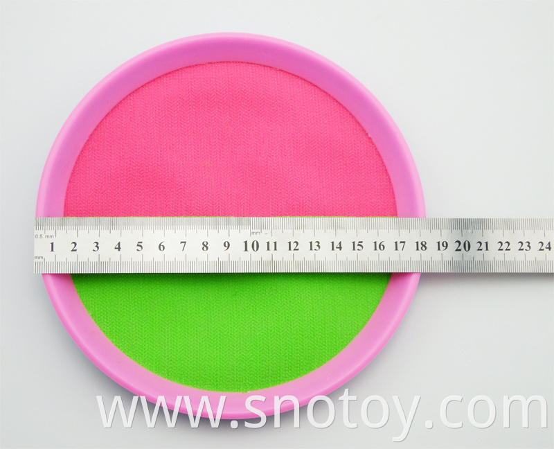 Factory color sticky catch ball with sticky ball and magic tape